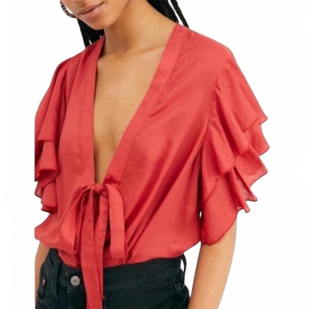 Free People Intimately Call Me Later Boho Bodysuit